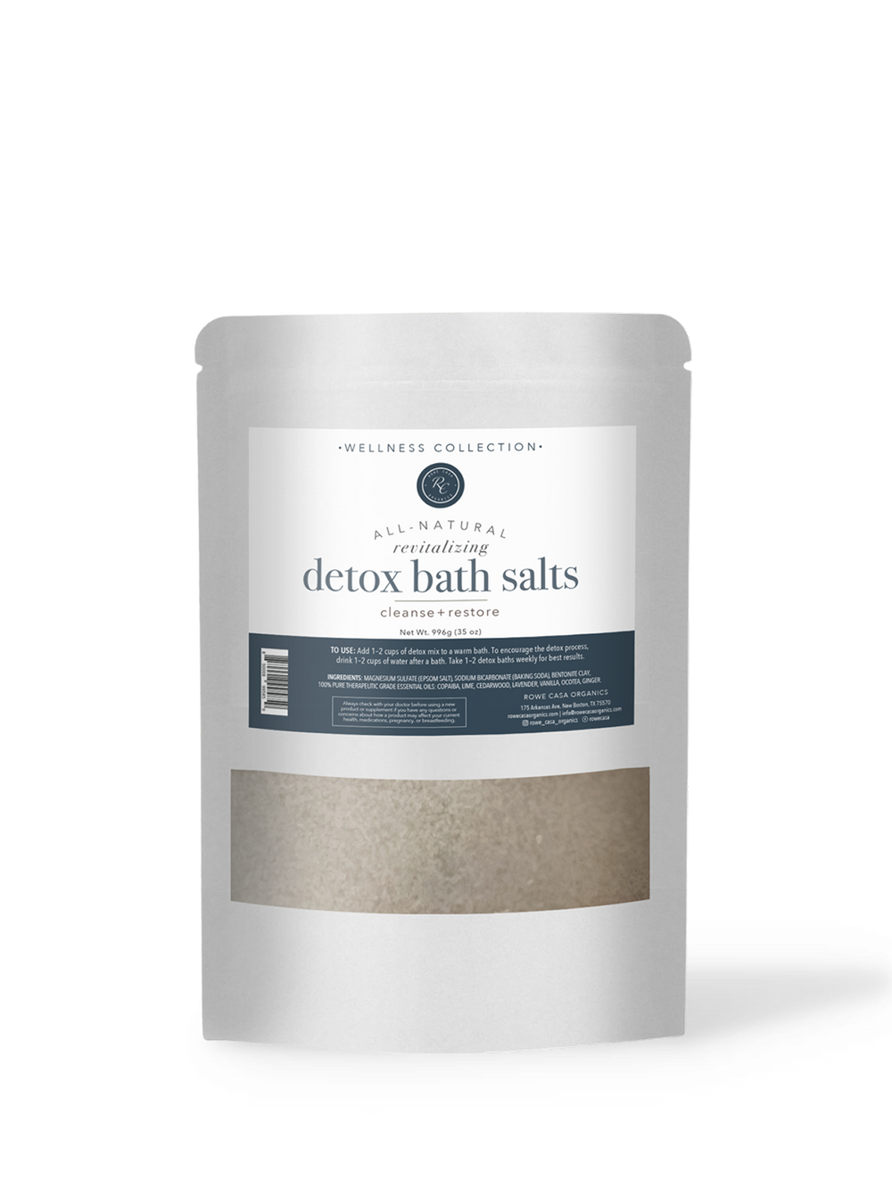 Rowe Casa Detox Bath Salts 35 oz