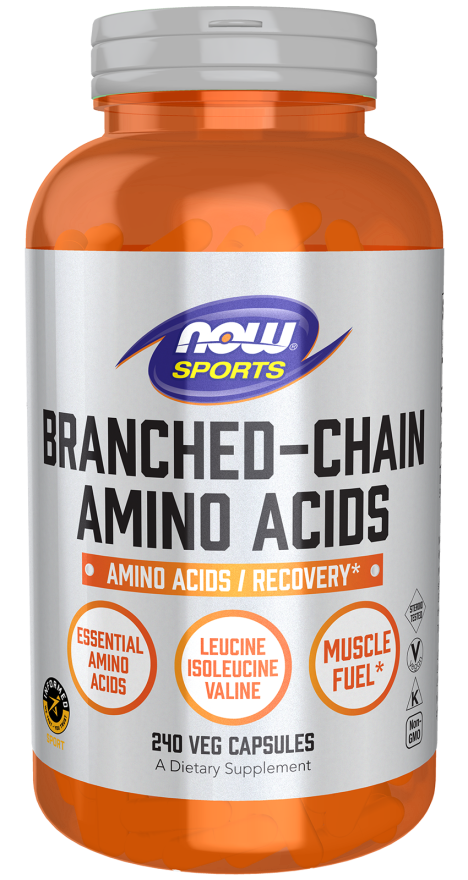 NOW Foods Branched-Chain Amino Acids 240 Veg Capsules