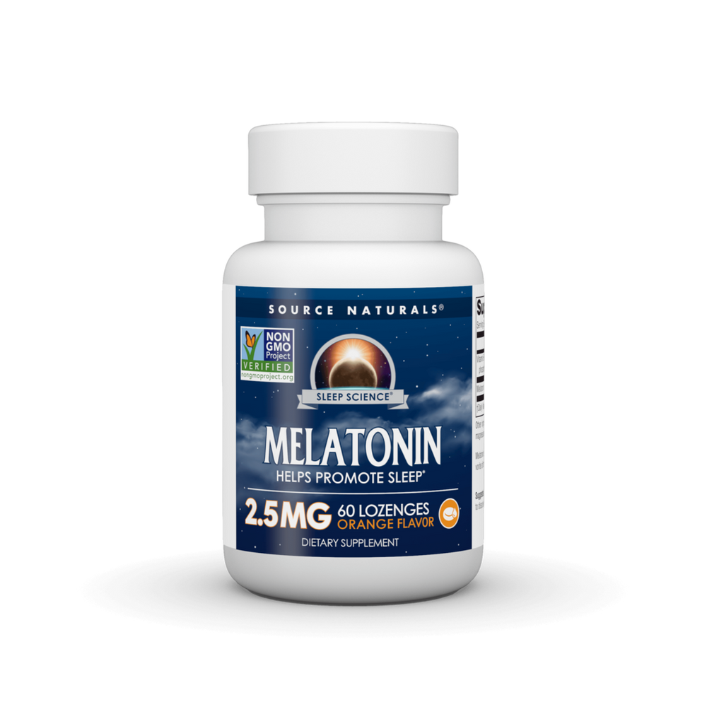Source Naturals Sleep Science Melatonin 2.5 mg Orange