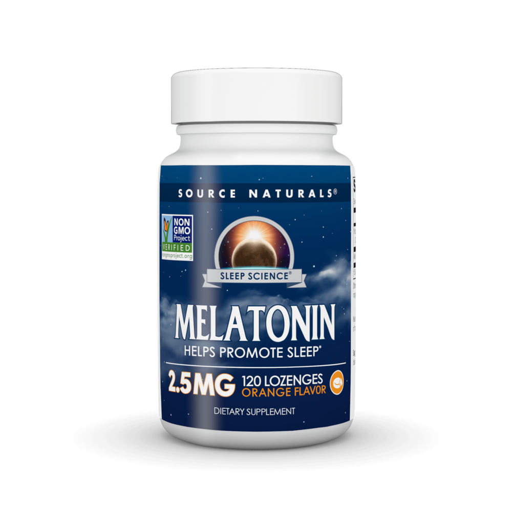 Source Naturals Melatonin 2.5mg Sublingual Orange