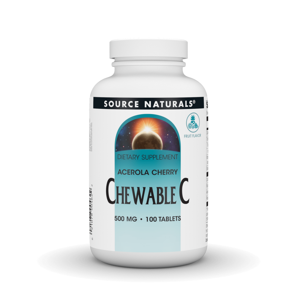 Source Naturals Acerola Cherry Chewable C 500 mg