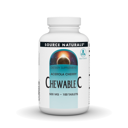 Source Naturals Acerola Cherry Chewable C 500 mg