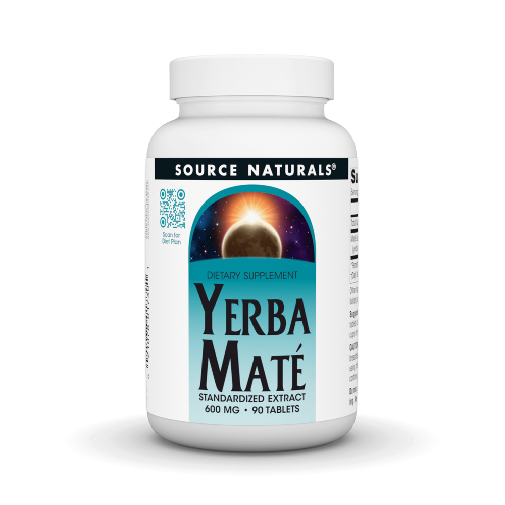 Source Naturals Yerba Mate 600 mg