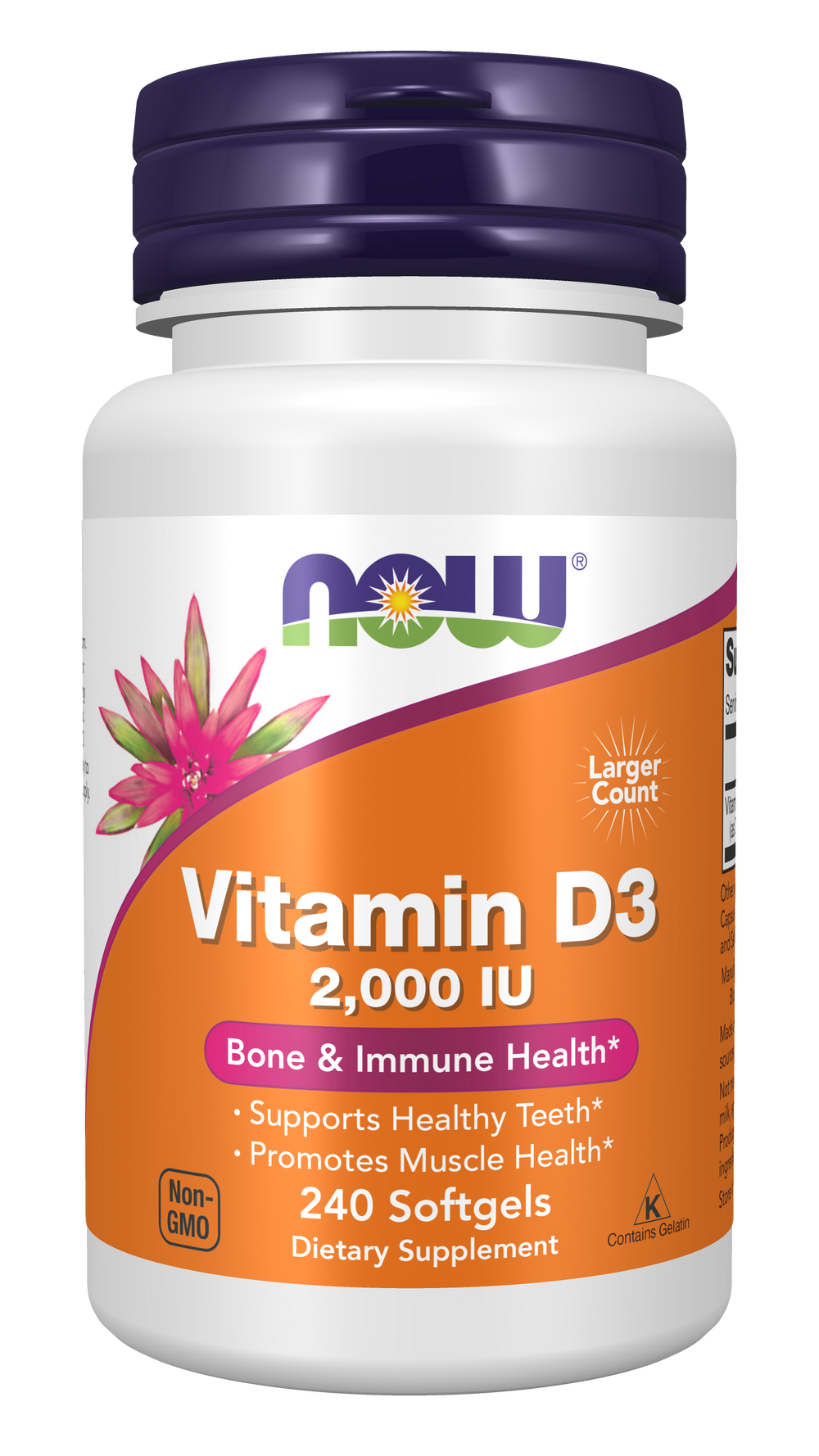 Now Foods Vitamin D-3 2000 I.U.