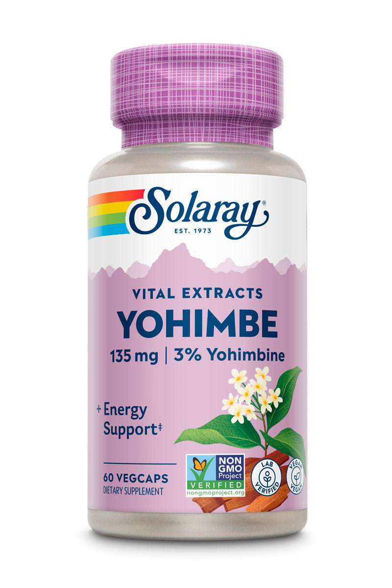 Solaray Yohimbe Bark Extract 135mg