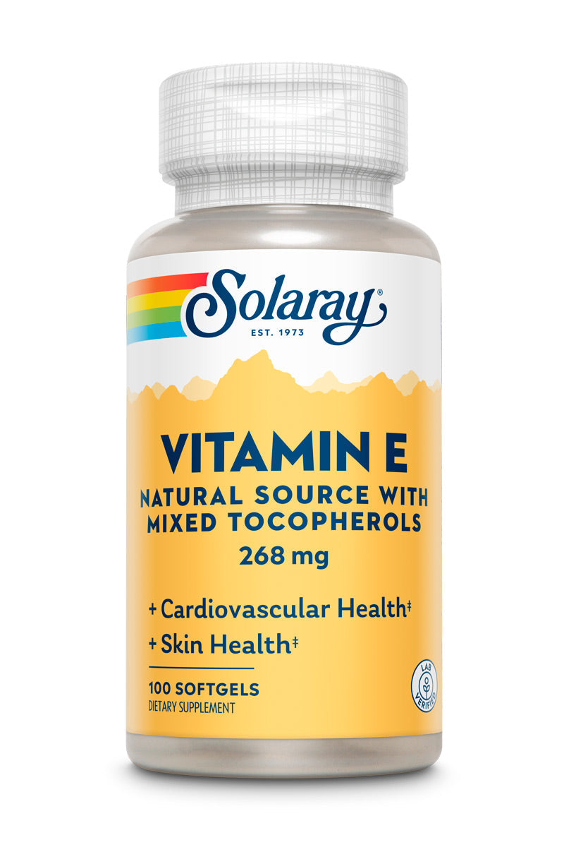 Solaray Vitamin E D-Alpha Tocophero 268mg