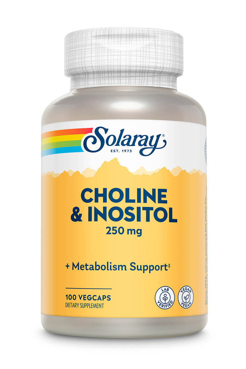 Solaray Choline + Inositol 250mg