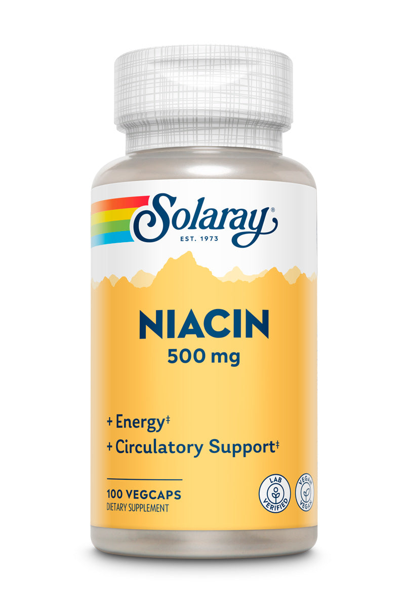 Solaray Niacin 500 mg