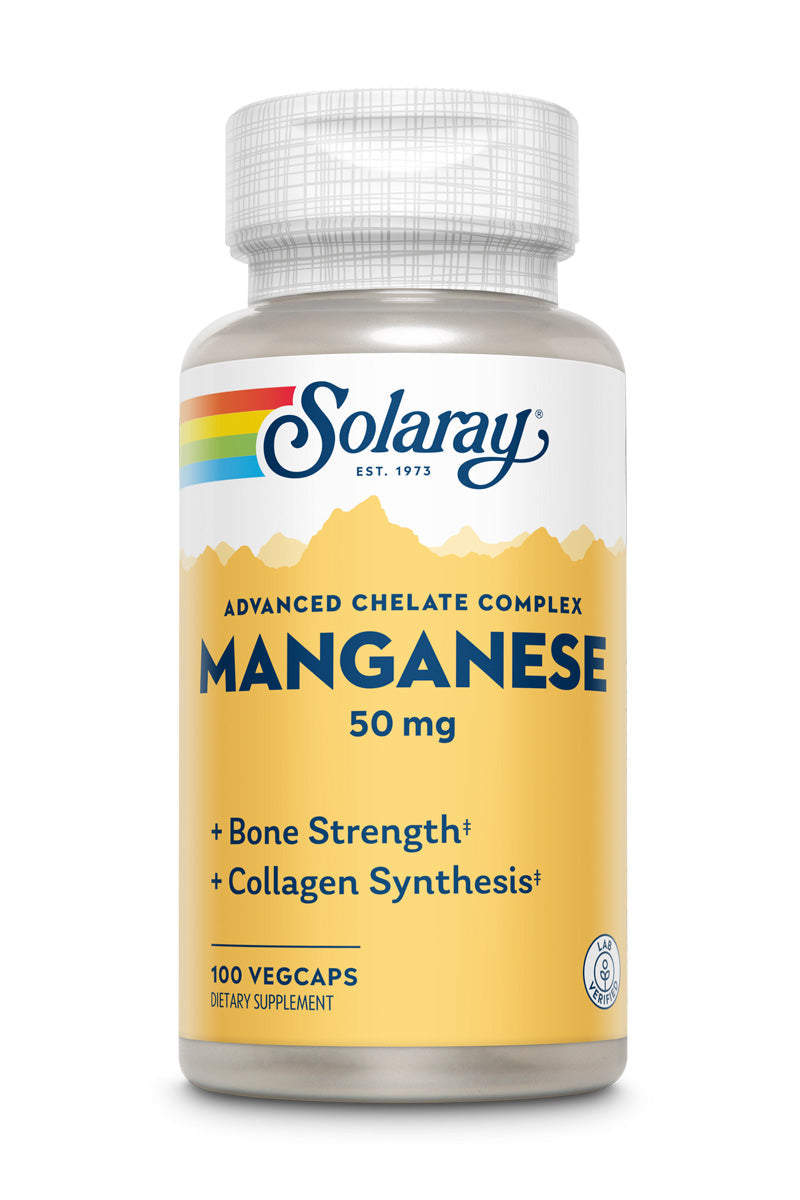 Solaray Manganese 50mg