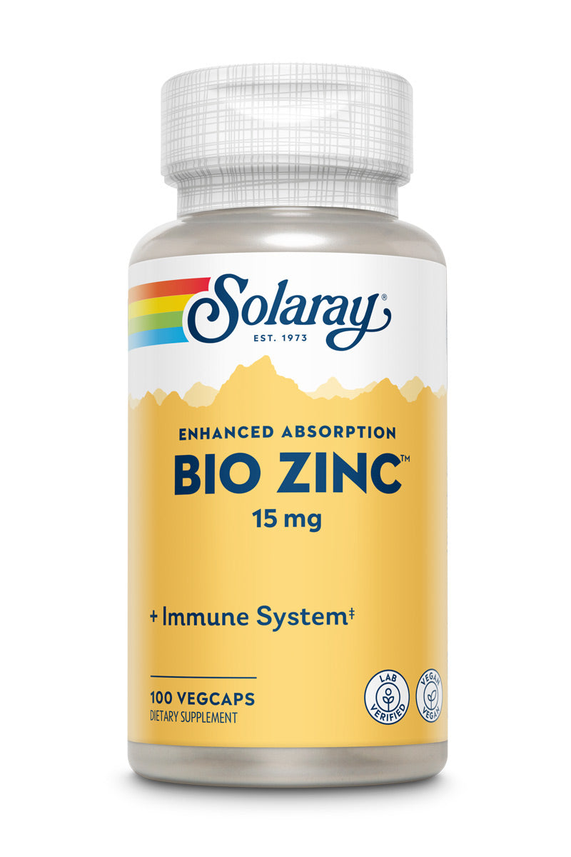 Solaray Bio Zinc 15mg