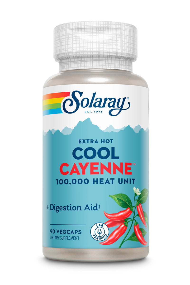 Solaray Extra Hot Cool Cayenne 100000 HU