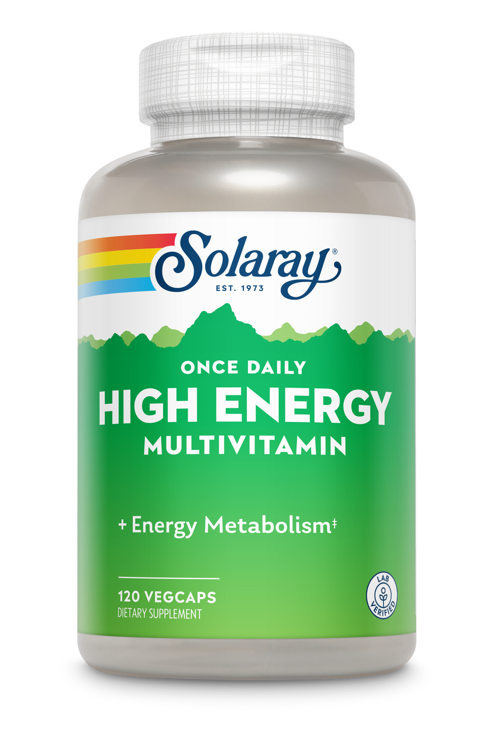 Solaray Once Daily High Energy Multi-Vitamin 120 capsules