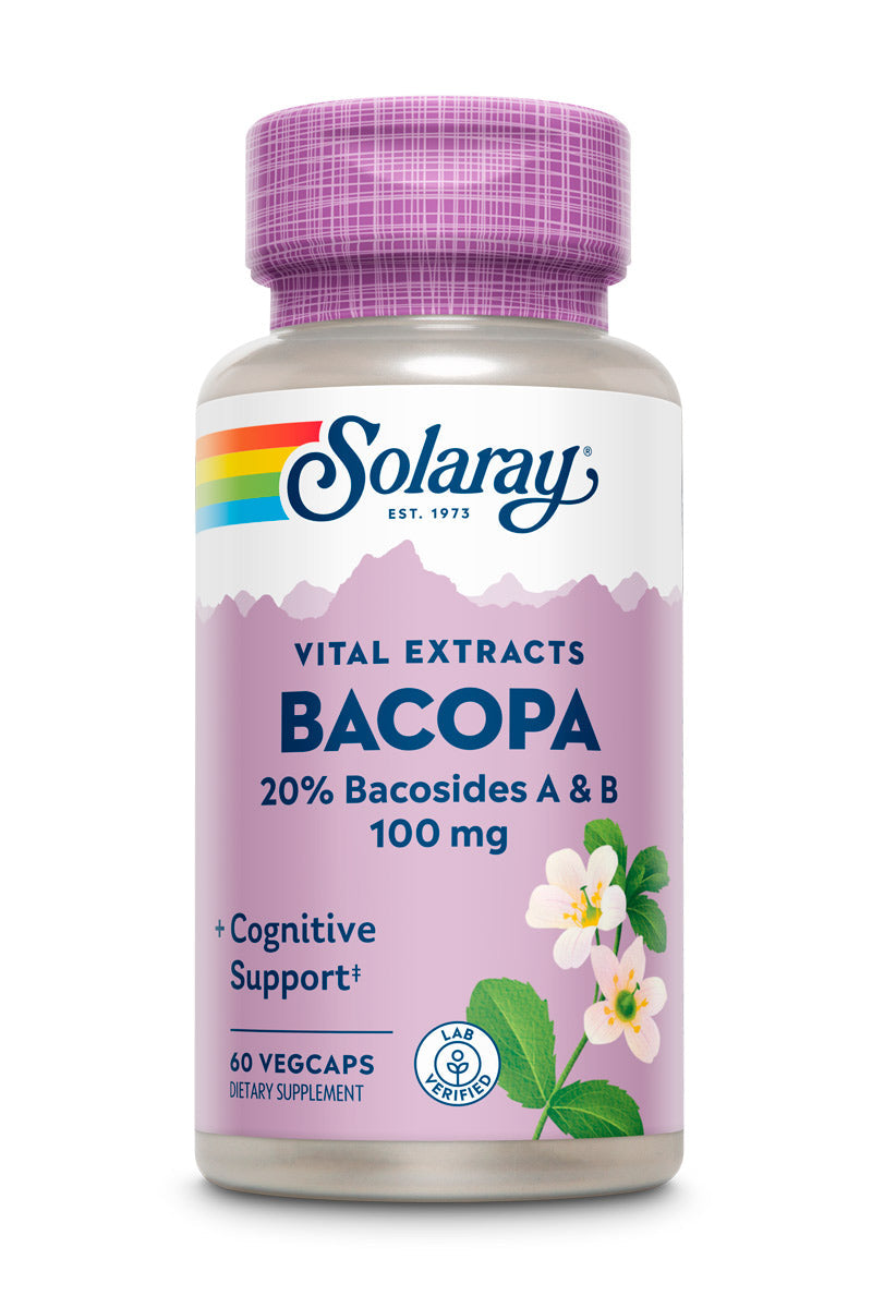 Solaray Bacopa Leaf Extract 100mg