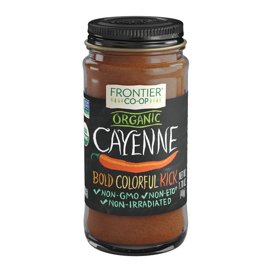 Frontier Co-op Cayenne Chili Pepper Ground Organic
