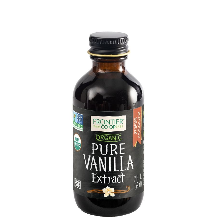 Frontier Co-op Pure Vanilla Extract Organic 2 fl oz