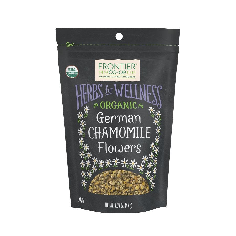 Frontier Co-op German Chamomile Flowers Organic