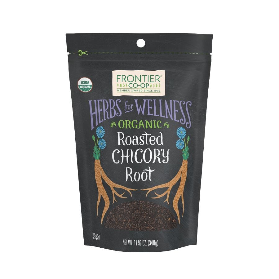Frontier Co-op Roasted Chicory Root Granules Organic