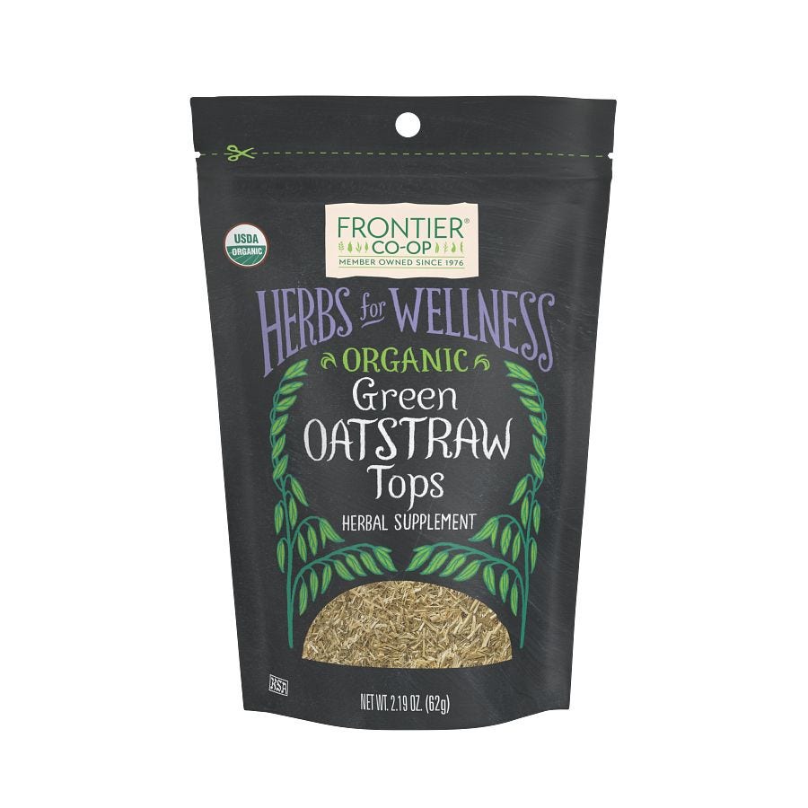 Frontier Co-op Oatstraw Green Tops Organic