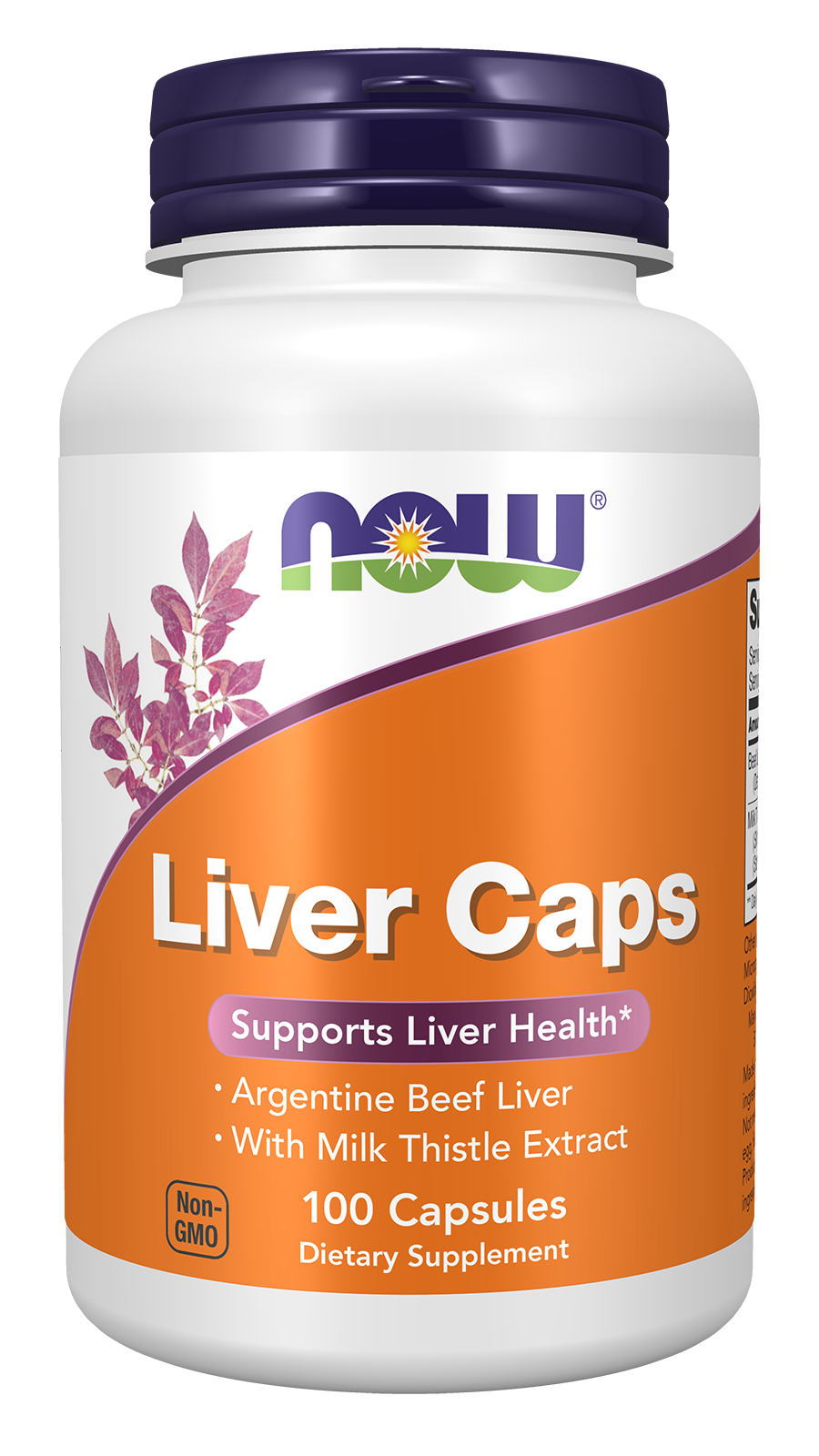 NOW Foods Liver Caps - 100 Capsules