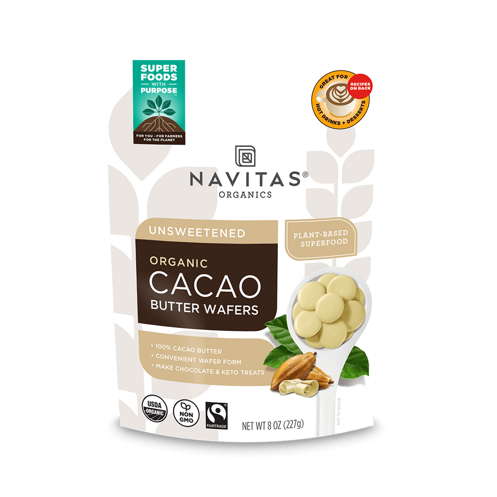 Navitas Organics Wafers Organic Cacao Butter