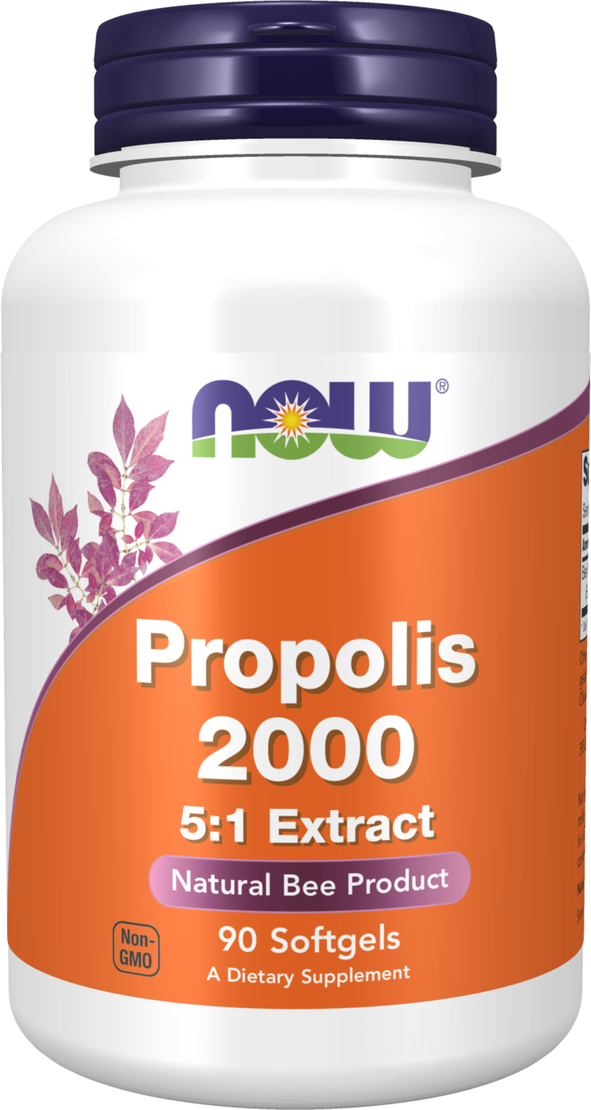 NOW Foods Propolis 2000, 5 to 1 Extract - 90 Softgels