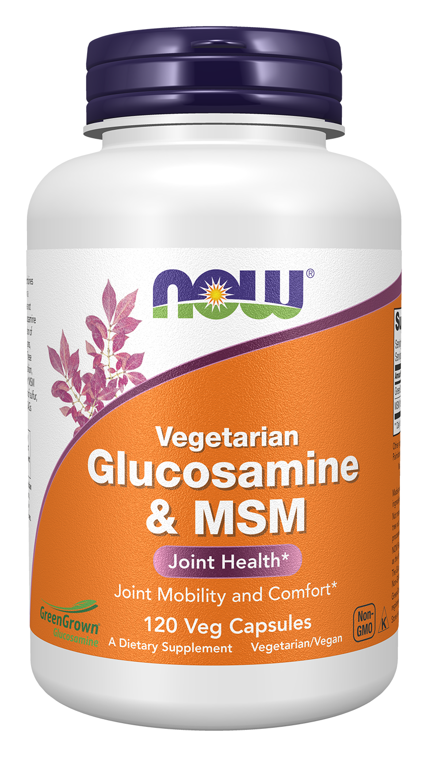 NOW Foods Glucosamine and MSM - 120 Veg Capsules