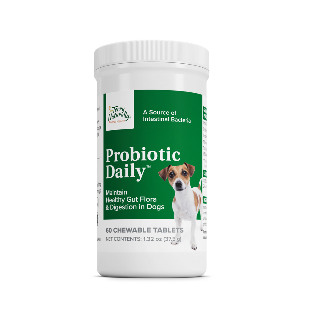 Terry Naturally Animal Health Probiotic Daily 60 chewable tablets for dogs