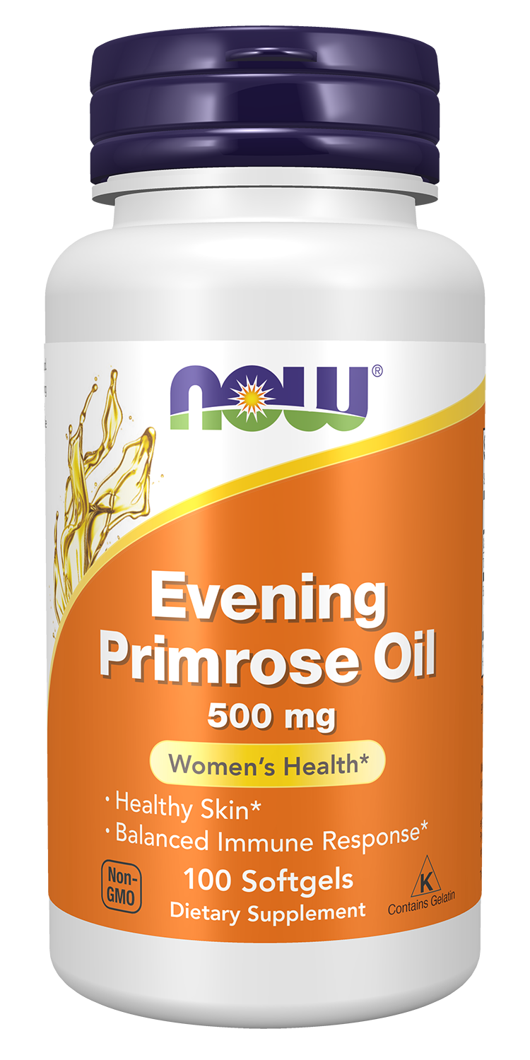 NOW Foods Evening Primrose Oil 500 mg - 100 Softgels