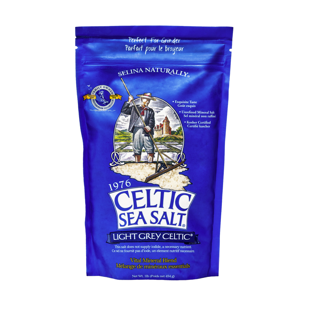 Selina Naturally Celtic Sea Salt Light Grey Celtic Coarse 1 lb