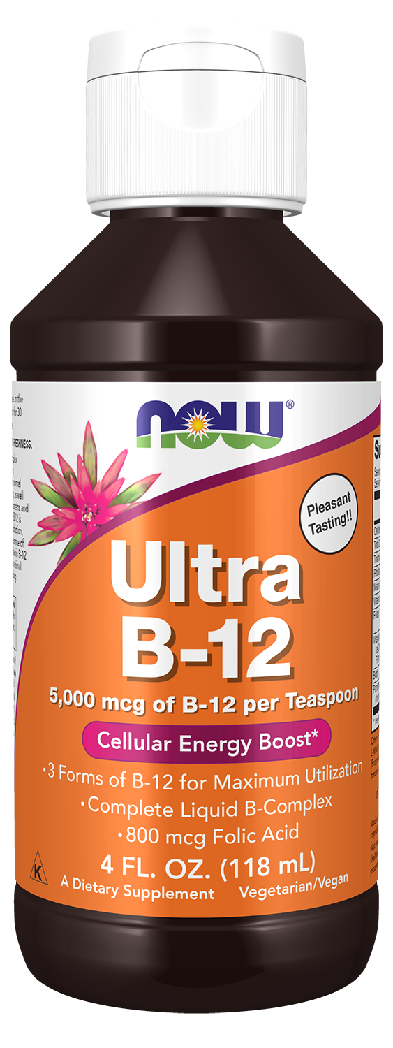 NOW Foods Ultra B-12 Liquid - 4 oz.