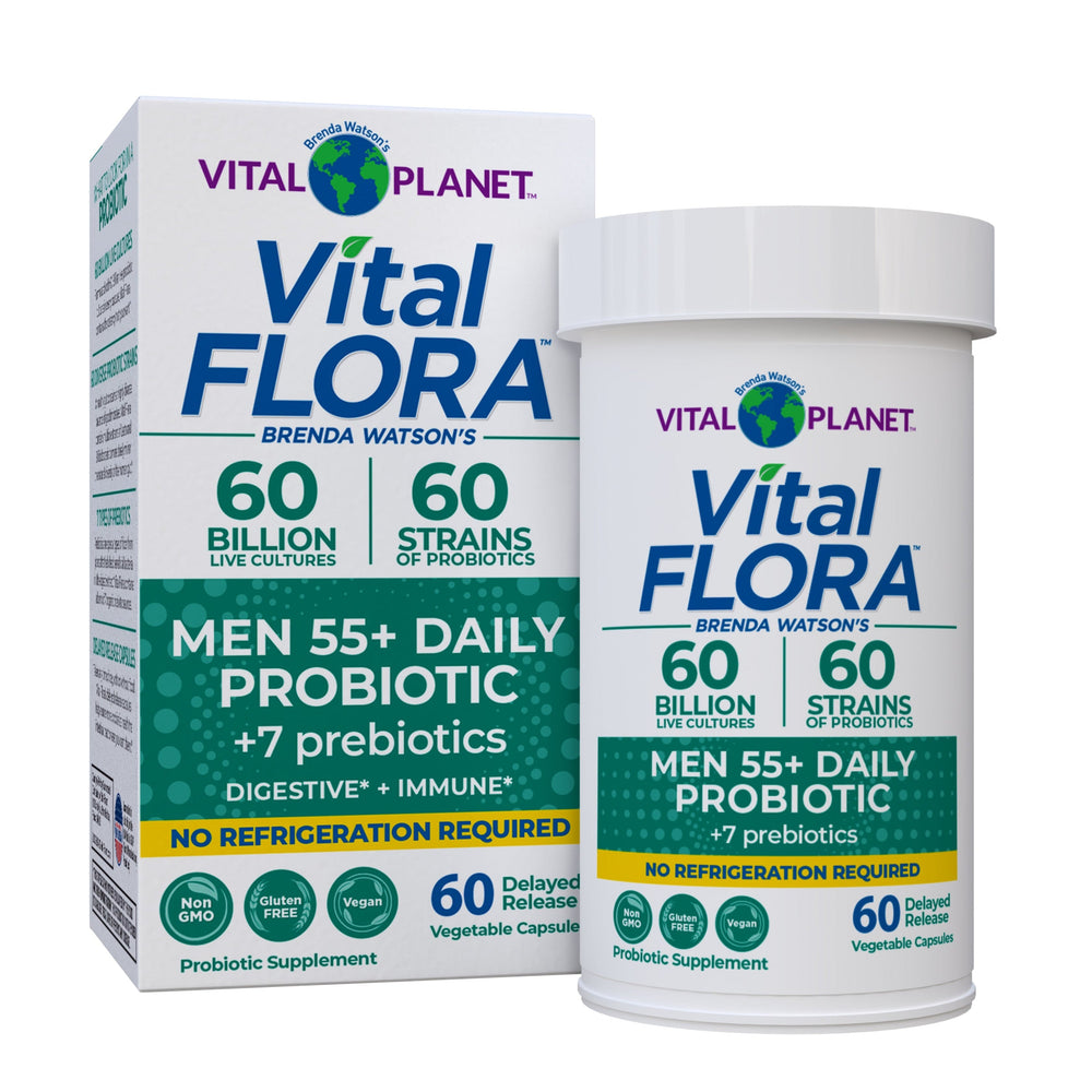 Vital Planet Mens 55+ Daily Probiotic