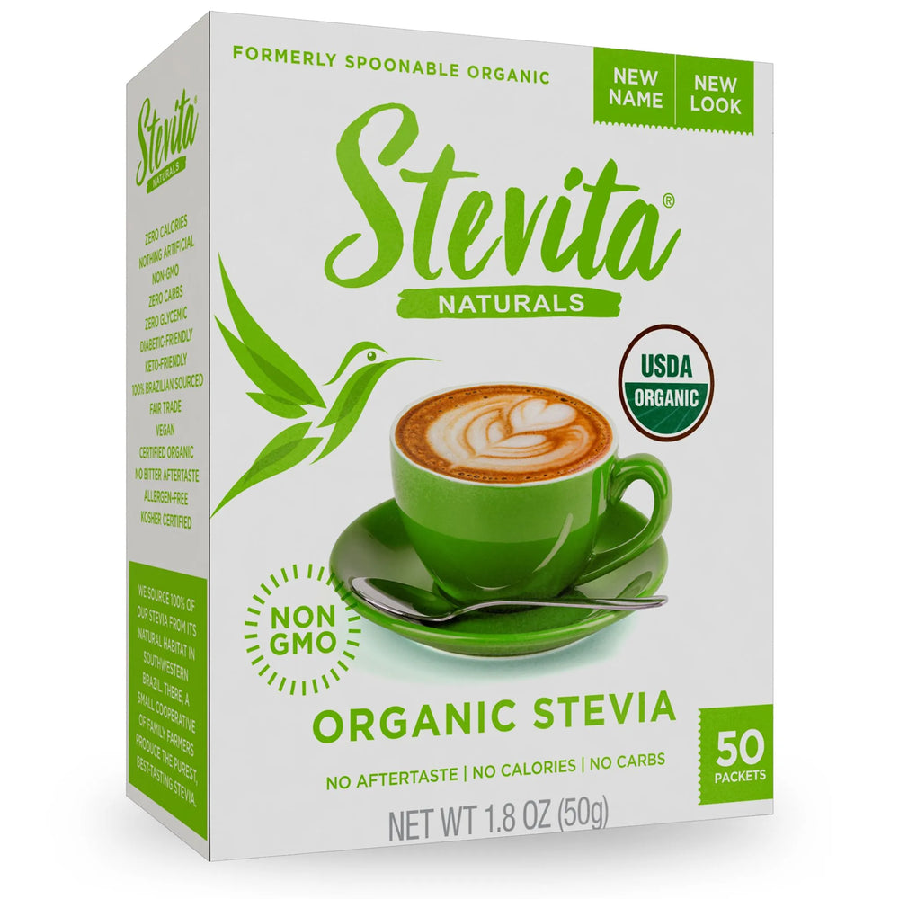 Stevita Naturals Organic Spoonable Stevia 50 Packets