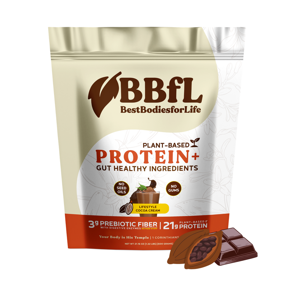 Best Bodies for Life BBfL Cocoa Cream Plant-Based LifeStyle Shake 15 servings