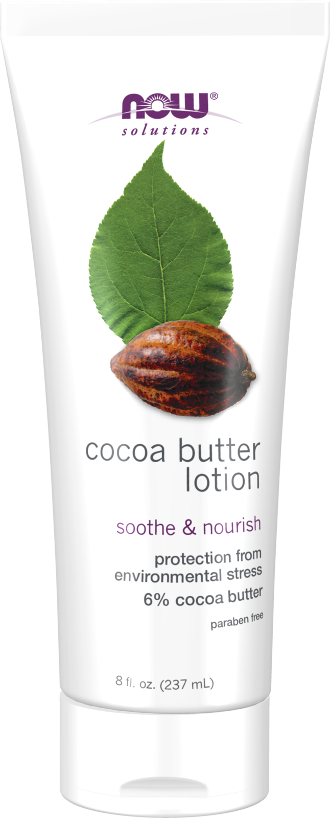 NOW Foods Cocoa Butter Lotion - 8 fl. oz.