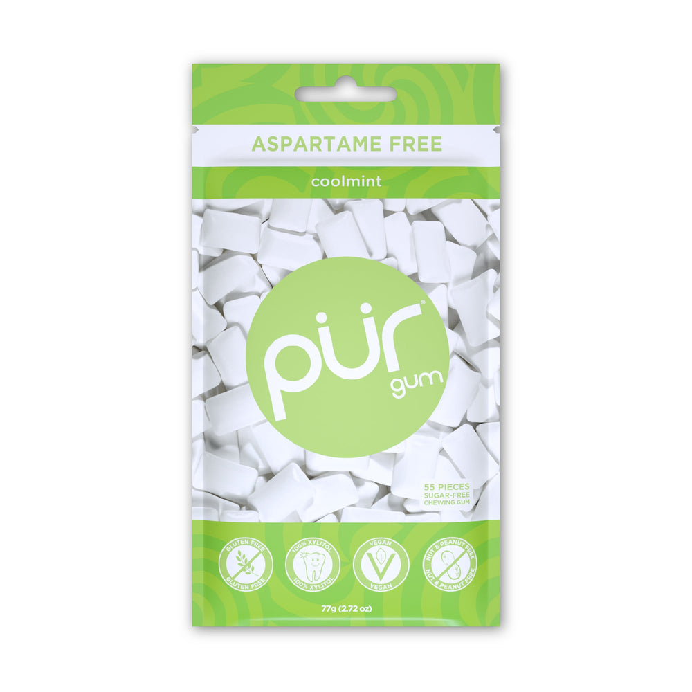 PUR Gum Coolmint 55 piece bag