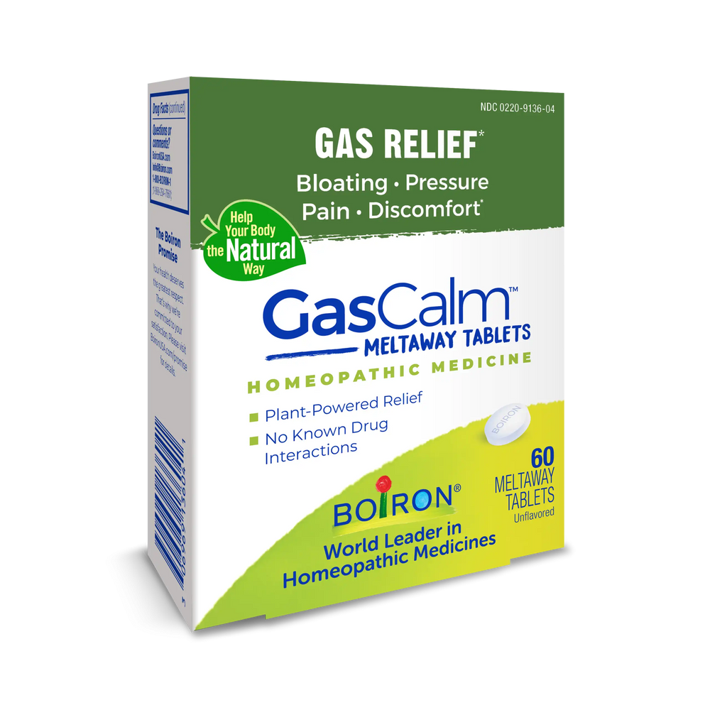 Boiron GasCalm Meltaway Tablets 60 count