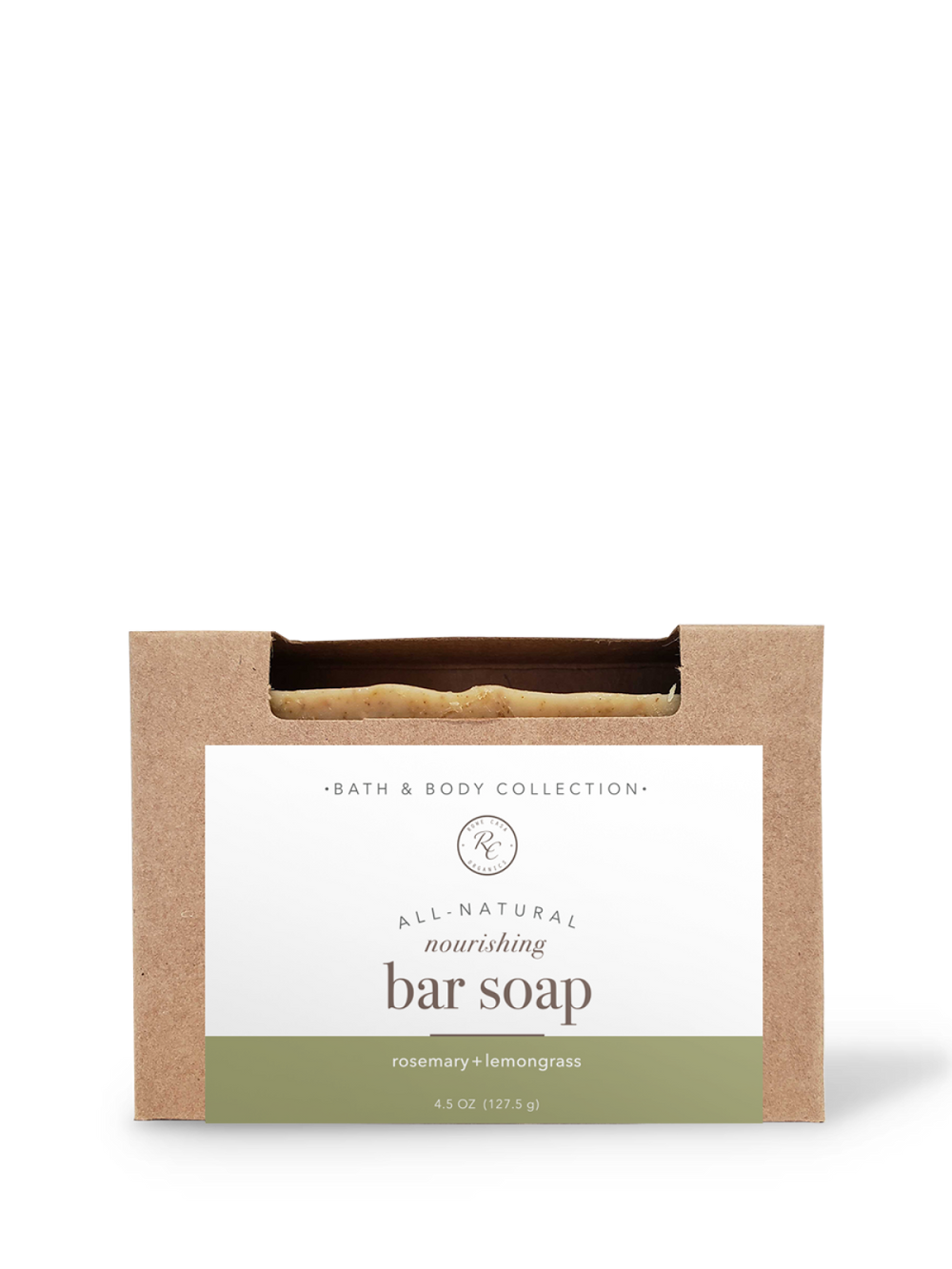 Rowe Casa Bar Soap 4.5 oz Rosemary + Lemongrass