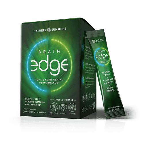 Nature's Sunshine Brain Edge, 24 Stick Packs