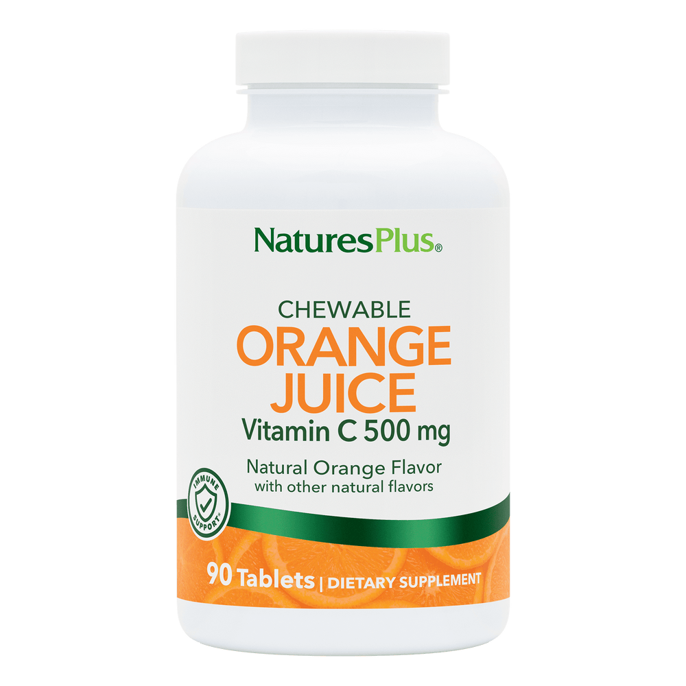 Nature's Plus Orange Juice C 500 mg Chewable