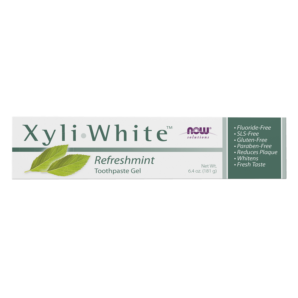NOW Foods Xyliwhite Refreshmint Toothpaste Gel - 6.4 oz.