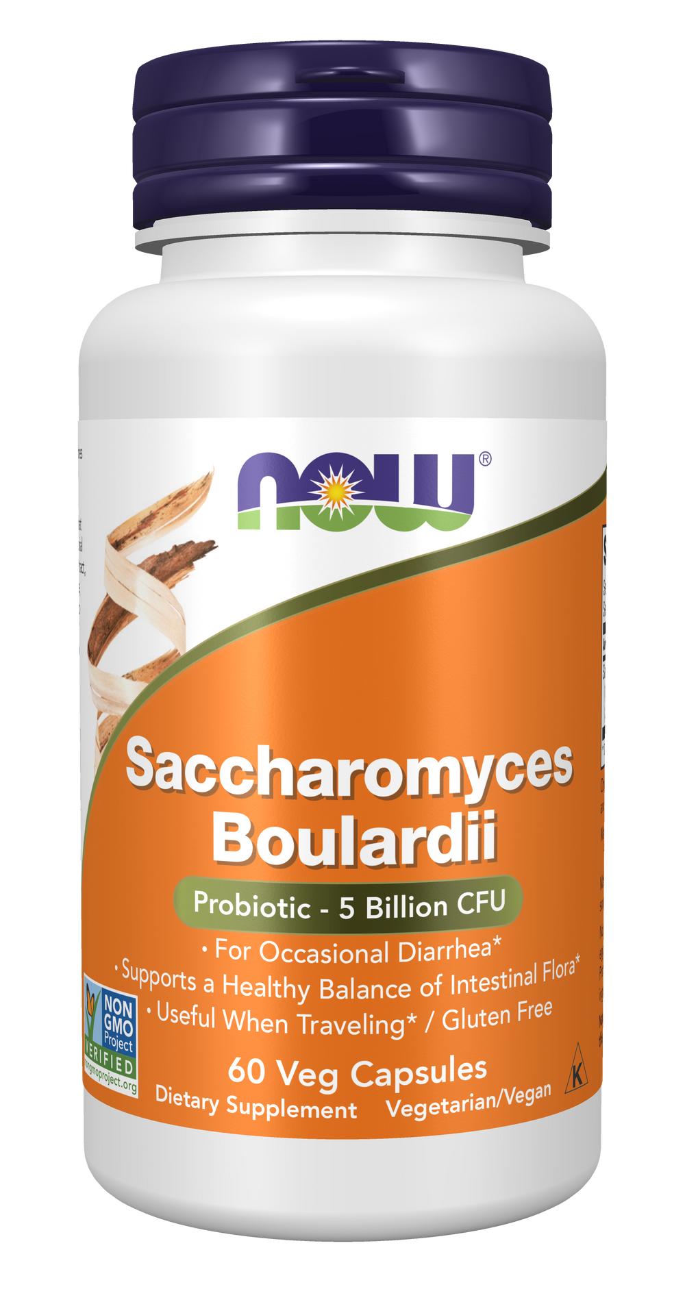 Now Foods Saccharomyces Boulardii 5 Billion Cfu