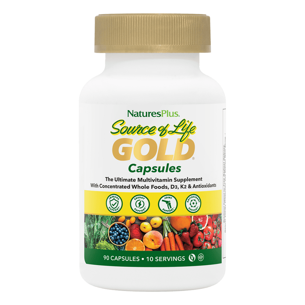 Nature's Plus Source of Life Gold Multivitamin Capsules