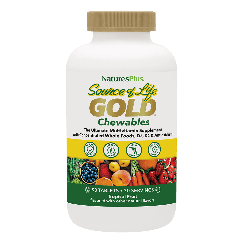 NaturesPlus Source of Life GOLD Multivitamin Chewables