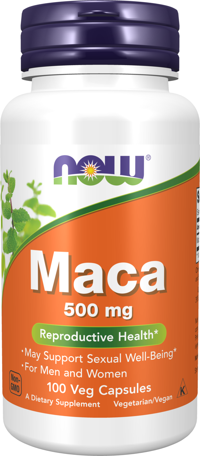 NOW Foods Maca 500 mg - 100 Veg Capsules