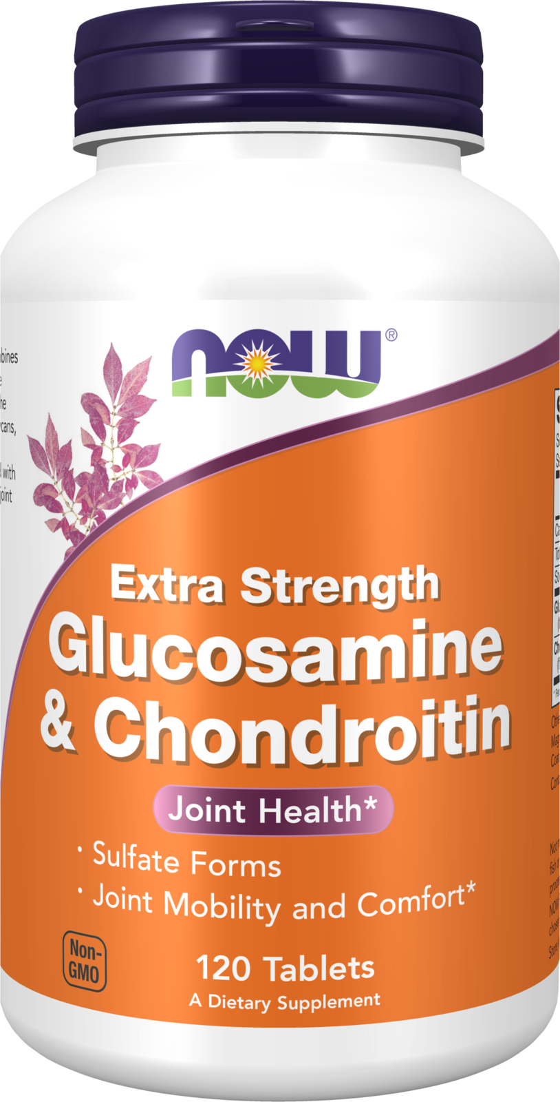 NOW Foods Glucosamine and Chondroitin Extra Strength - 120 Tablets