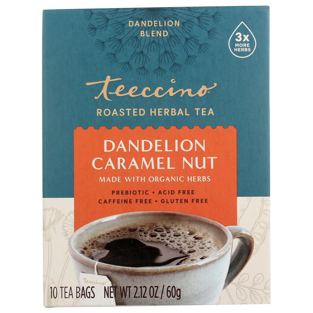 Teeccino Dandelion Caramel Nut Roasted Herbal Coffee