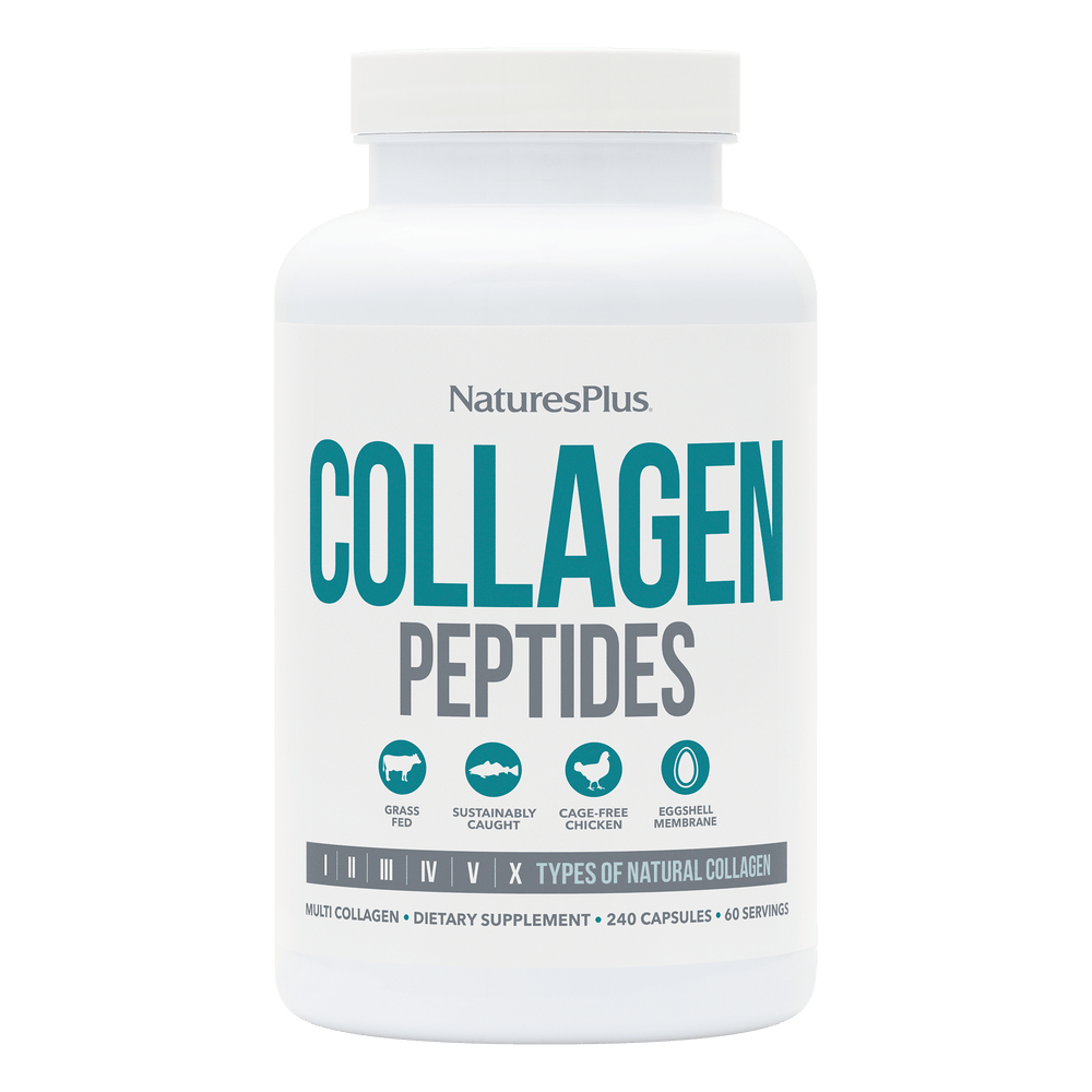 Nature's Plus Collagen Peptides Capsules 240 Count