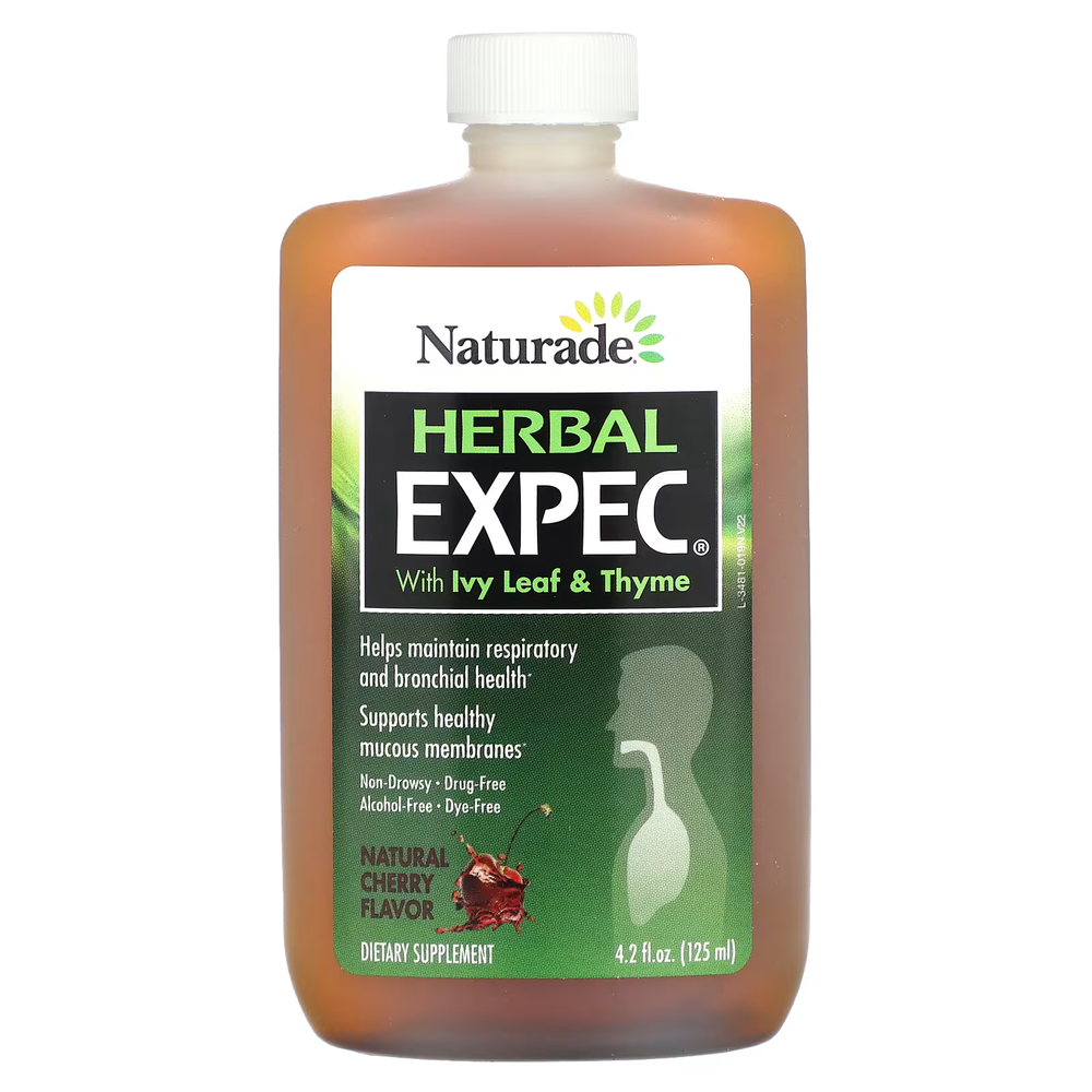 Naturade Herbal EXPEC with Ivy Leaf and Thyme Natural Cherry 8.8 fl oz