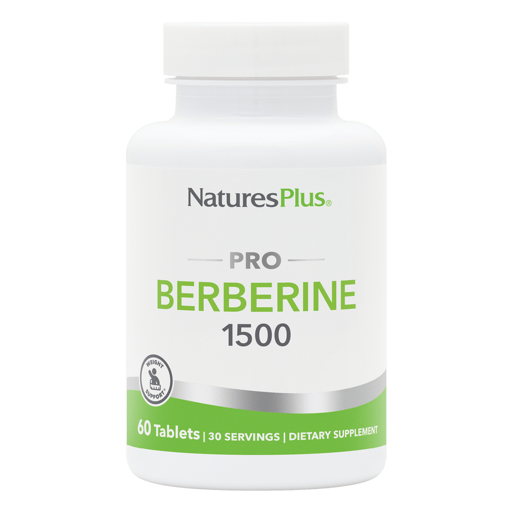 NaturesPlus PRO Berberine 1500 MG Tablets