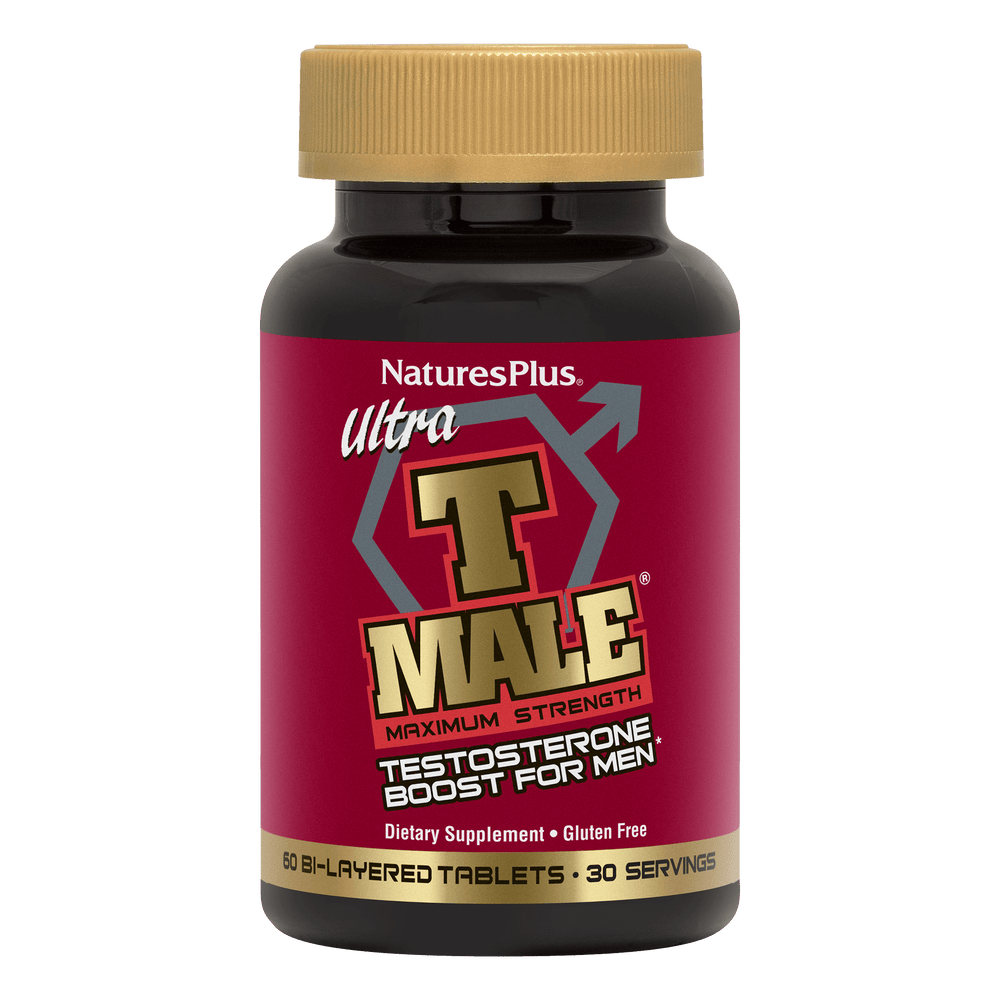 NaturesPlus Ultra T MALE Extended Release Bi-Layer Tablets